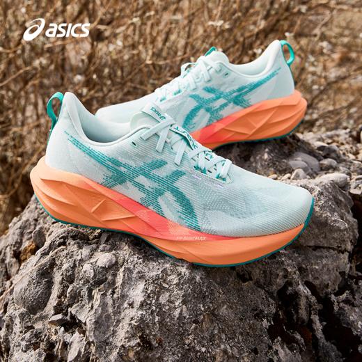 ASICS亚瑟士男子轻量回弹跑鞋NOVABLAST 5舒适透气减震运动鞋1011B974 商品图2