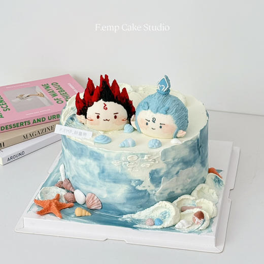 哪吒敖丙蛋糕 商品图0