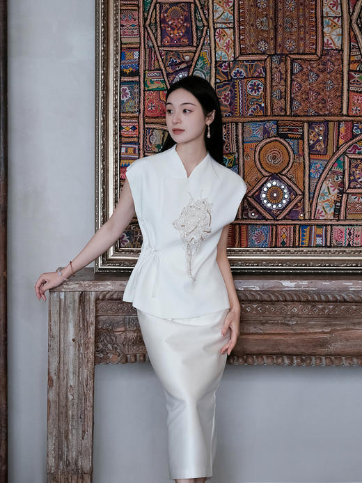 廷前观棠 | 霏霏马甲 商品图1