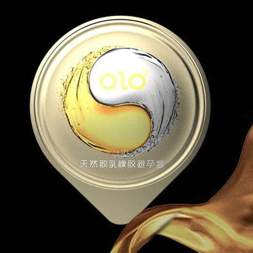 OLO避孕套 冰火持久1只装 安全套 天然胶乳 商品图0