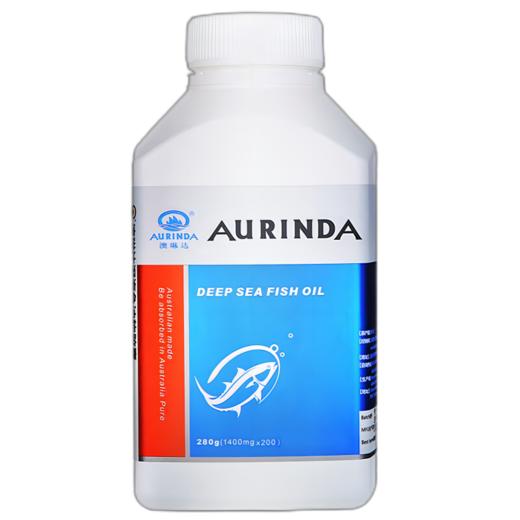 Aurinda 澳琳达 深海鱼油凝胶糖果 200粒/瓶 商品图0