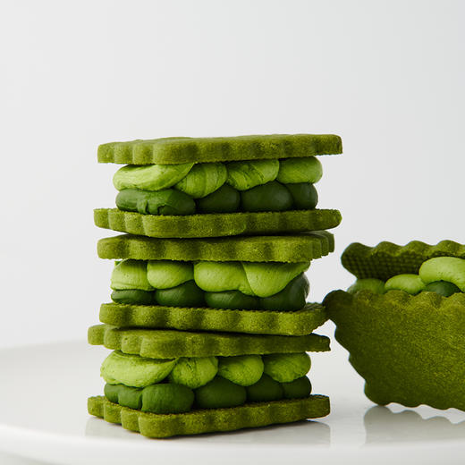 【快递发货】倍浓抹茶白脱饼干 / 一盒8枚 商品图4