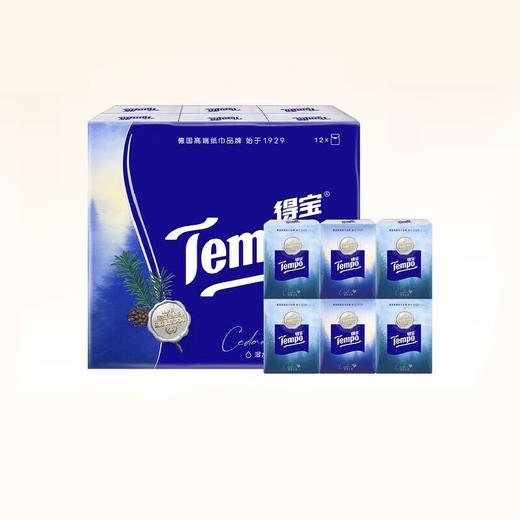 得宝T0123雪松味迷你手帕纸 商品图0