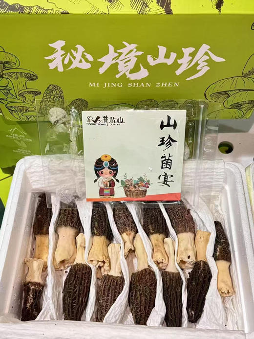 【现货】云南✈️有机新鲜羊肚菌🍄二月三 月请多吃羊肚菌，特别适合给小孩子吃 商品图1