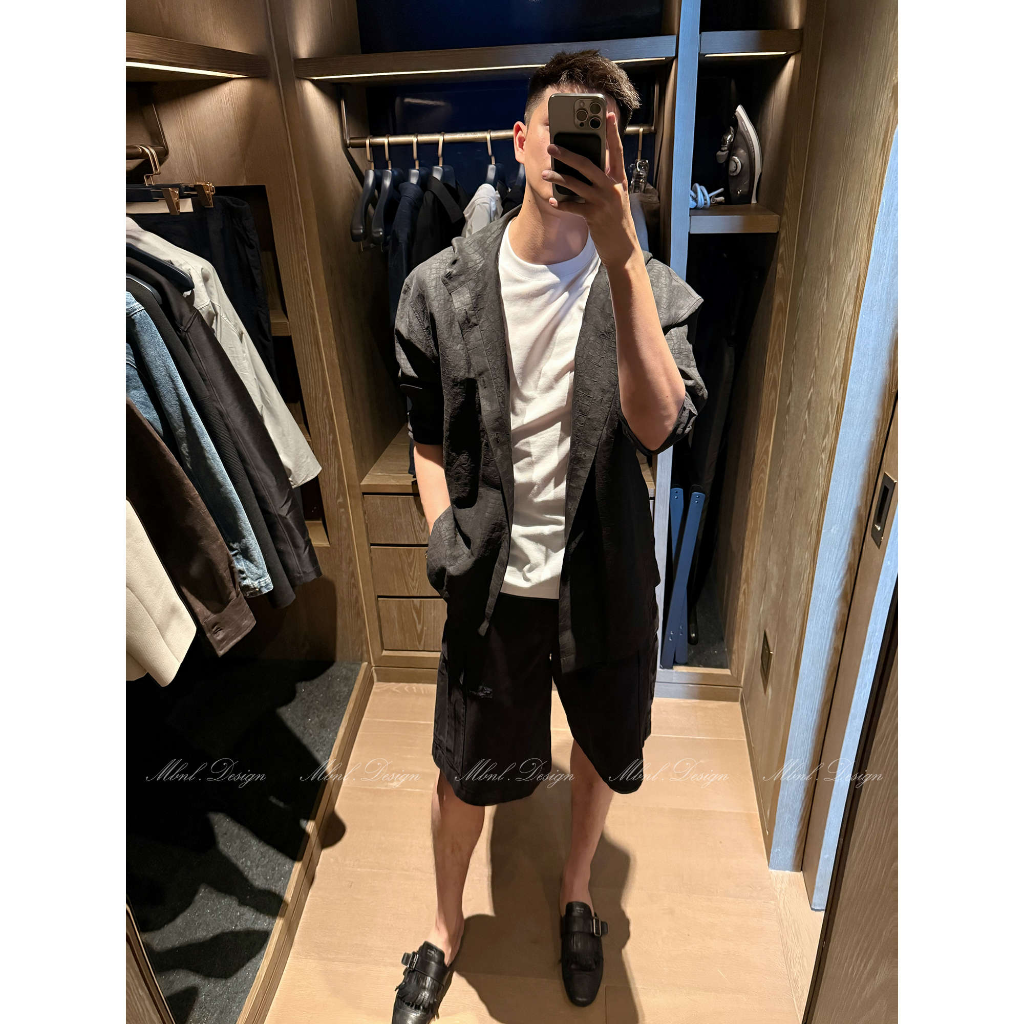 “香云-纱连帽外套”25S/S秦磊男装 长袖休闲风衣 LL-SWT0010 N3商品图1