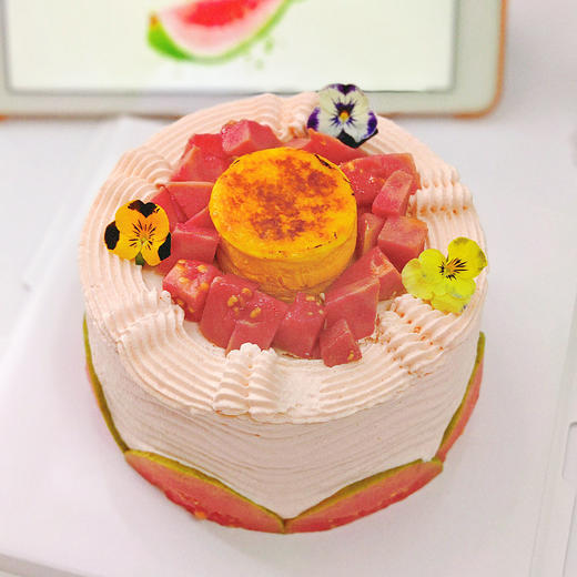斑斓芭乐布蕾焦糖奶油蛋糕 商品图5