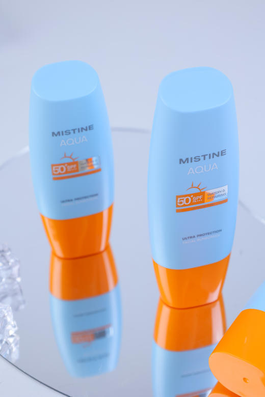 【养肤抗光老】MISTINE蜜丝婷小黄帽面部防晒霜乳隔离 轻薄水润  防紫外线 清透贴妆 40ML/支 商品图11