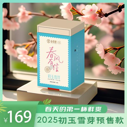 恩施 金苔香 初玉雪芽绿茶芽茶 48g/盒 商品图0