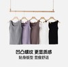 最后样衣清仓！五只白鹅—吊带背心女春夏带胸垫遮肉高弹修身螺纹百搭打底8001 商品缩略图6