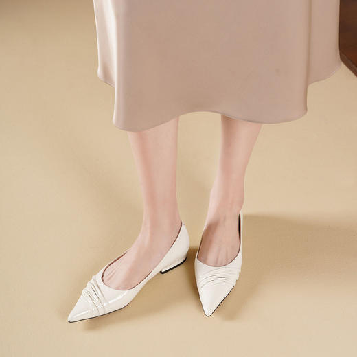 Westory2025年春季平底尖头休闲通勤浅口单鞋S25AE58731 商品图5