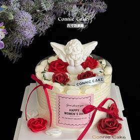 玫瑰天使 超美女神蛋糕