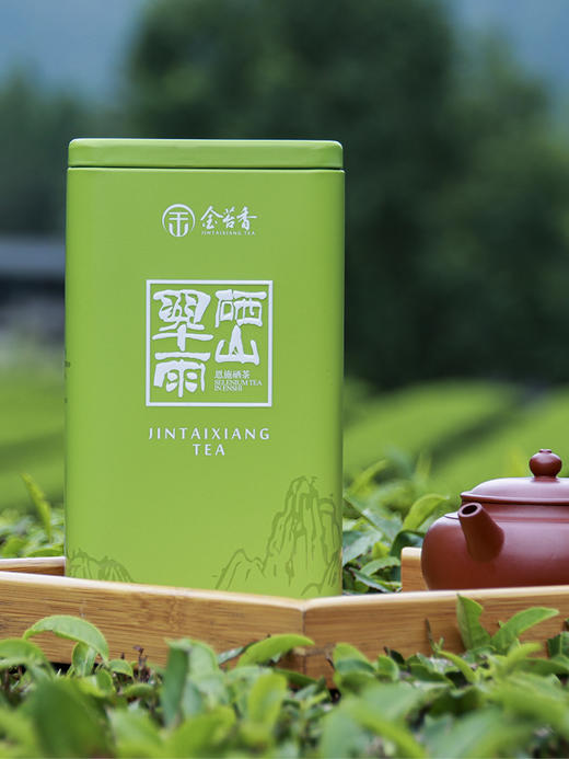 恩施 硒山翠雨 绿茶  250g/罐（方罐装） 商品图4