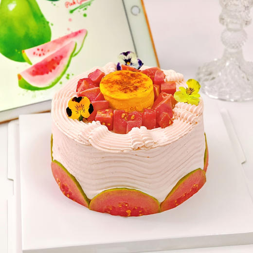 斑斓芭乐布蕾焦糖奶油蛋糕 商品图3