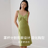 金三塔100%桑蚕丝重磅真丝优雅吊带裙 商品缩略图2