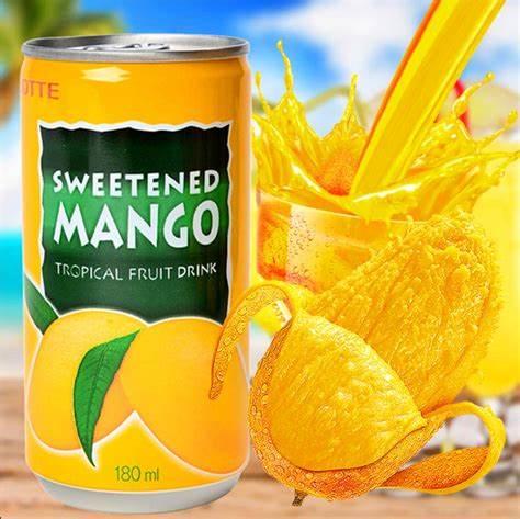 乐天芒果汁180ml망고캔180ml 商品图0