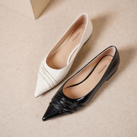 Westory2025年春季平底尖头休闲通勤浅口单鞋S25AE58731