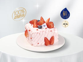 ※【草莓奶朵】4英寸冰淇淋蛋糕