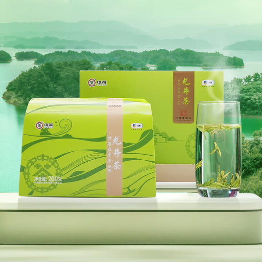 【1件包邮】中茶中茶纸包龙井特级200g/025717 鲜爽甘甜齿颊留芳 甘肃/青海/内蒙古/新疆/西藏/宁夏/海南/港澳台不发货 商品图0