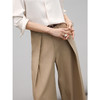 COCOBELLA商务休闲捏褶西裤静奢风通勤阔腿裤遮跨长裤PA7066 商品缩略图0