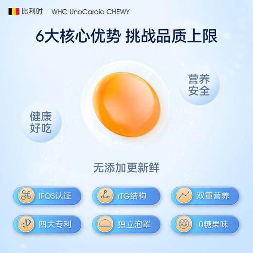 [屁侠推荐]WHC小超人儿童鱼油深海Omega3补脑DHA维生素D3记忆力免疫力30片 商品图1