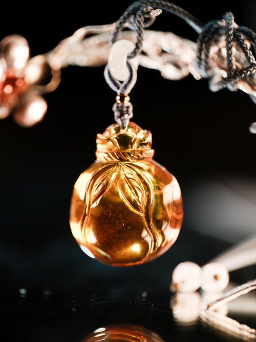 【放漏】琥珀吊坠【器悟雅玩】 商品图1