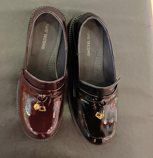 西村名物2025年春季新款舒适厚底深口乐福鞋U25AM15521 商品图0