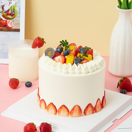心悦红颜蛋糕 商品图0