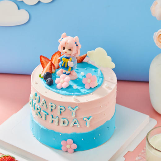 动漫少女蛋糕 商品图0