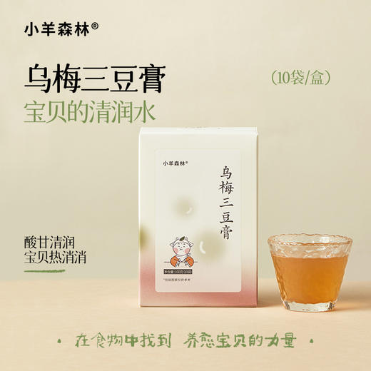 ☆【乌梅三豆膏】古方复配 酸甜可口 浇灭火苗 商品图0