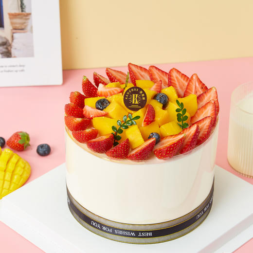 莓丽田园蛋糕 商品图2