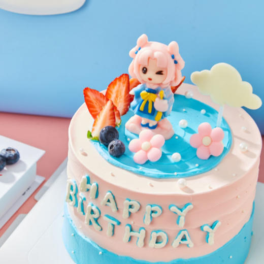 动漫少女蛋糕 商品图2