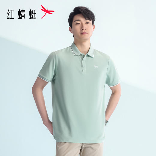 【89/2件】【香氛】红蜻蜓短袖男款polo衫夏季25新款T恤打底内搭男装 商品图3