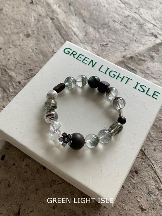 【草木间】新中式绿幽灵沉香手串 商品图1