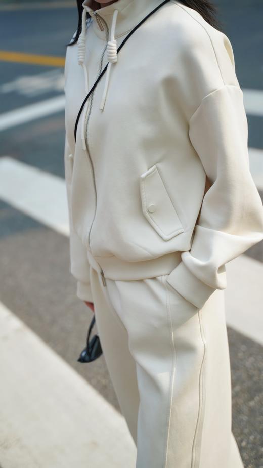 现货不补 臣禾	【空气棉套装】 立翻领休闲卫衣休闲裤	JZ251010415 卡码拍小 商品图7