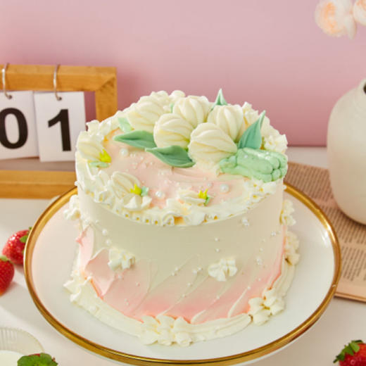 郁香花语蛋糕 商品图0