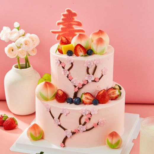 蟠桃献寿蛋糕 商品图2