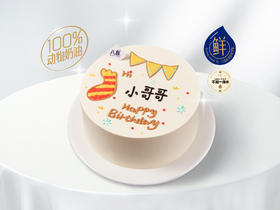 ⭐【小哥哥手绘】冰淇淋/水果生日蛋糕