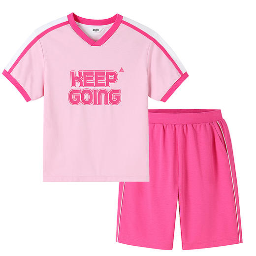 男女童SORONA凉感套装夏季新款安奈儿童装EM521130 商品图7