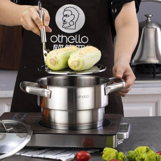 欧德罗不锈钢蒸片锅套装  20×12cm 商品图4