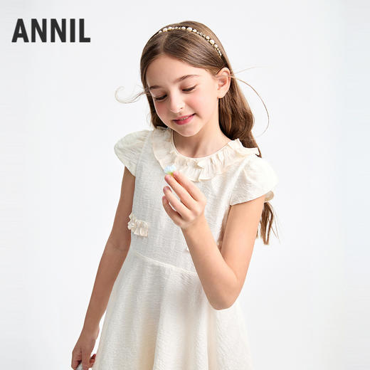 女童短袖连衣裙夏季新款安奈儿童装EG523087 商品图2