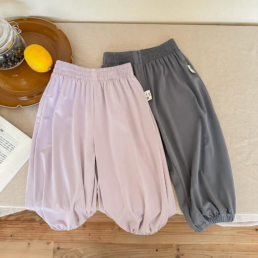 【福利价💰39.9/2条】焦*同款儿童凉皮防晒裤80-170凉感原纱防晒裤带质检店 商品图4