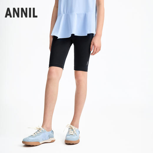 女童针织打底中裤夏季新款安奈儿童装EG526113 商品图1