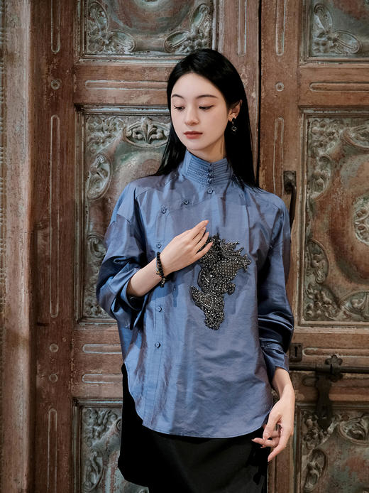 瑕疵|廷前观棠 | 山海经上衣(尺码偏大) [特价品](特殊商品不退不换) 商品图1