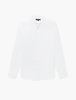 Frescobol Carioca - Jorge Linen Shirt L/S - White - 男装 - 衬衫 - 白色 商品缩略图0