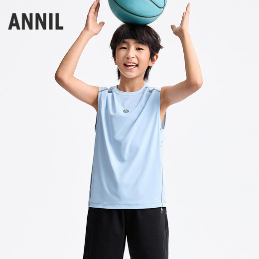 男童圆领背心夏季新款安奈儿童装EB522132 商品图2