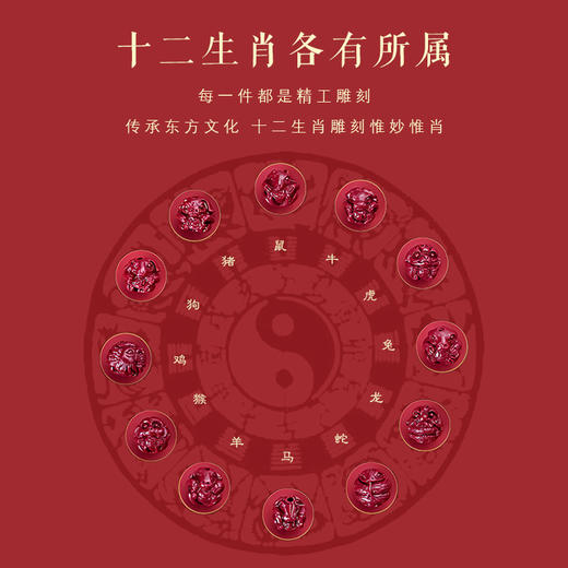 正安优选·十二生肖  三合六合手串  朱砂手串 商品图3