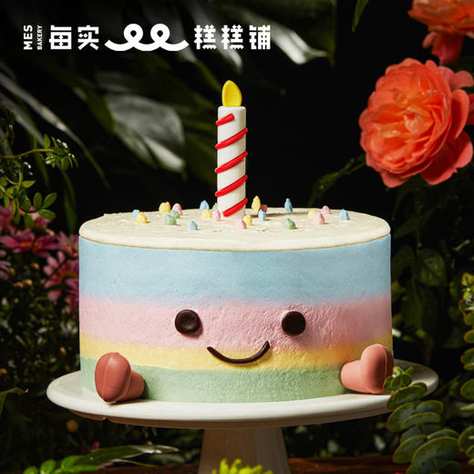 「天然彩虹」 奶油蛋糕 商品图0