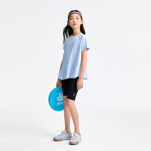 女童针织打底中裤夏季新款安奈儿童装EG526113 商品图6