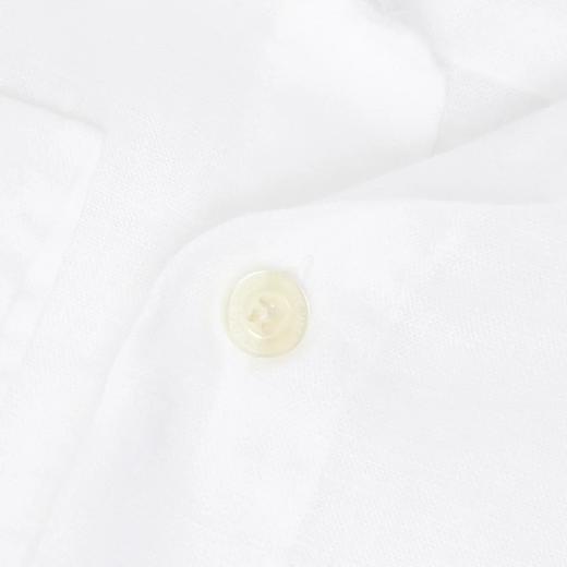 Frescobol Carioca - Jorge Linen Shirt L/S - White - 男装 - 衬衫 - 白色 商品图4