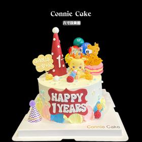 龙宝宝周岁蛋糕
